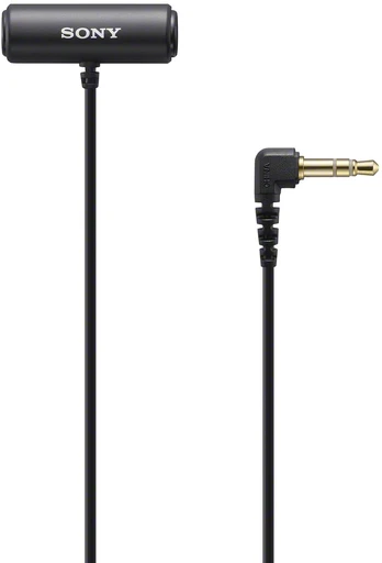 Mikrofonas Sony Stereo Lavalier ECM-LV1, juoda