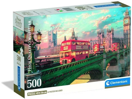 Dėlionė Clementoni CLE puzzle 500 Compact Westminster Bridge 35575