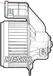 Vidaus pūtiklis DENSO DEA23019 kaina