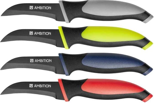 Nóż obierak Base 7,5 cm AMBITION Spalvų miksas