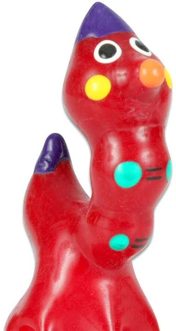 CONDOMERIE - HANDPAINTED NOVELTY CONDOMS WORM