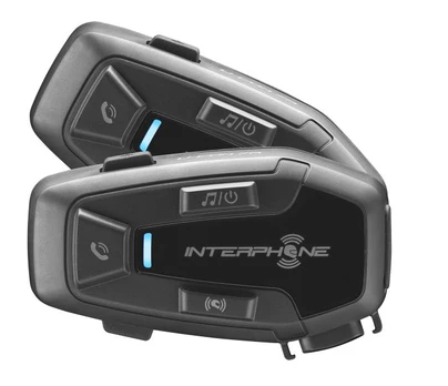 Intercom INTERPHONE U-COM 7R komplektas 2 šalmai