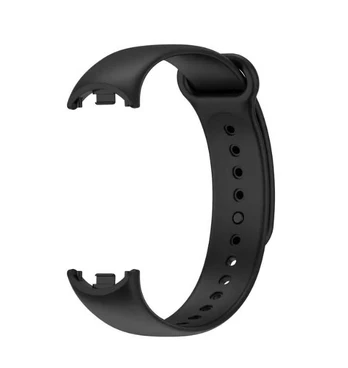 Riff Silicone strap for Xiaomi Mi Band 8 series Black