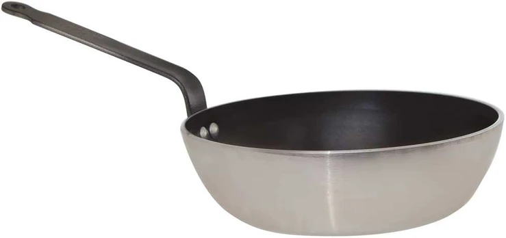 Conical saute pan Choc Al, non-stick
