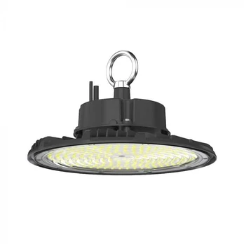 150W LED UFO sandėlio šviestuvas, juodas, 6500K