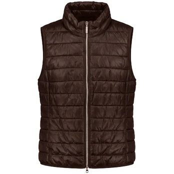 Liemenė moterims, Ruda, Cotton-padded vest