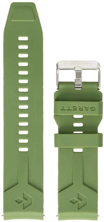 Išmanusis laikrodis Garett Žalias silicone strap V 22 mm