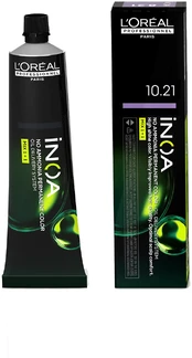 L'Oreal INOA be amoniako permanentinis dažiklis #10.21 60 gr kaina