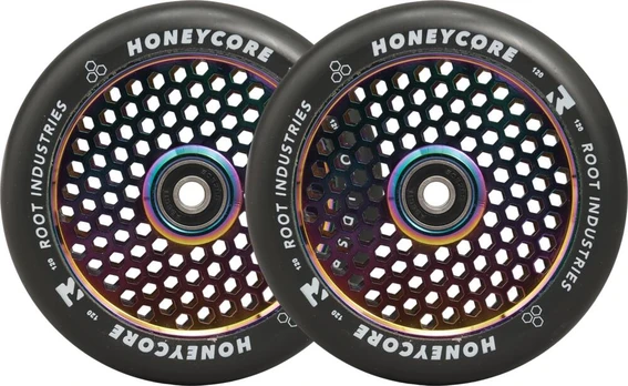 Root Honeycore juodi 120mm 2 vnt Pro paspirtuko ratai