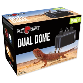 Happet Repti Planet dvigubas gaubtas 2x150W