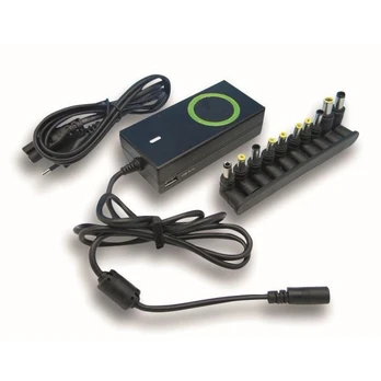 Techly Universal Notebook AC Power and LCD 70W with USB port
