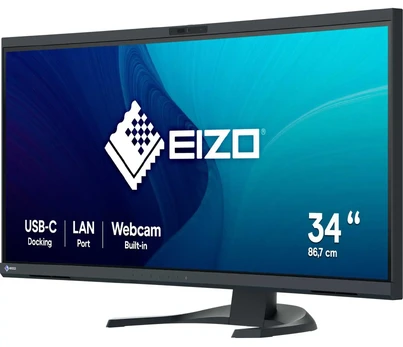 FlexScan EV3450XC-BK 34.1" IPS 21:9 Curved