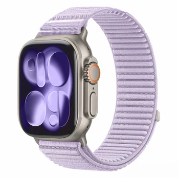 TECH-PROTECT NYLONLOOP APPLE WATCH 8 / 9 / 10 / 11 / 12 / SE (40 / 41 / 42 MM) VIOLETINIS