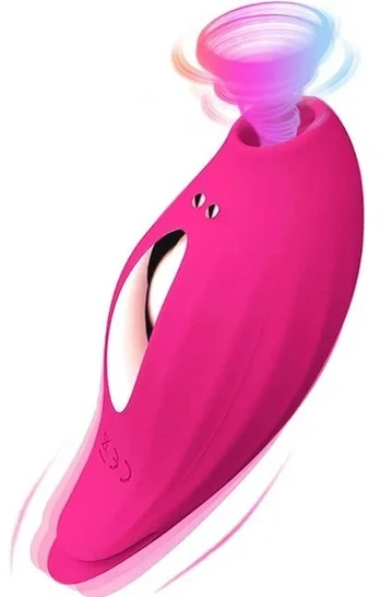 Klitorinis vibratorius 2in1