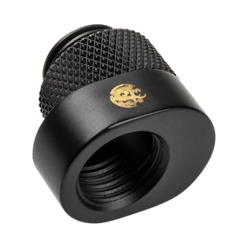 BitsPower Bitspower X-Cross Verlängerung Offset - carbon juodas