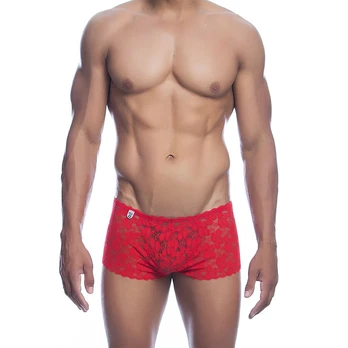 MOB - RED LACE BOXER SIZE L/XL