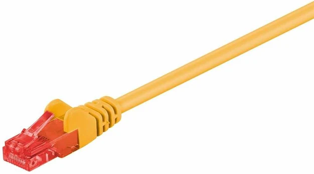 Goobay Kabelis LAN Patchcord CAT 6 U/UTP Geltonas 1,5m