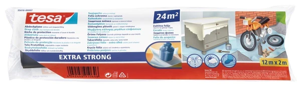 Apsauginė plėvelė TESA EXTRA STRONG, 2 m x 12 m