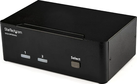 StarTech KVM SWITCH 2-PORTS/DISPLAYPORT COMPUTERS + MONITORS