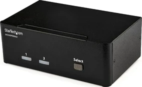 StarTech KVM SWITCH 2-PORTS/DISPLAYPORT COMPUTERS + MONITORS kaina