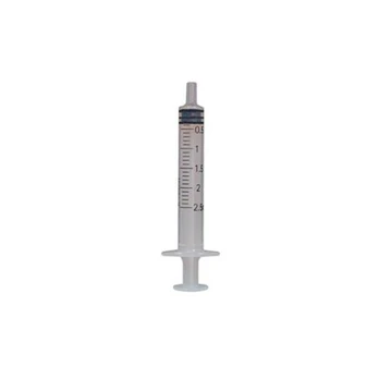ICO sterilus švirkštas, storas kūgis 2,5 ml
