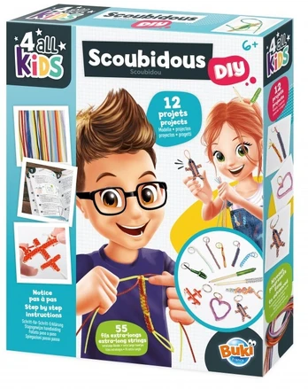 Kūrybinis rinkinys „Scoubidou menas”