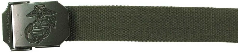 Max Fuchs JAV kariuomenės (USMC) diržas - žalias (22505B)