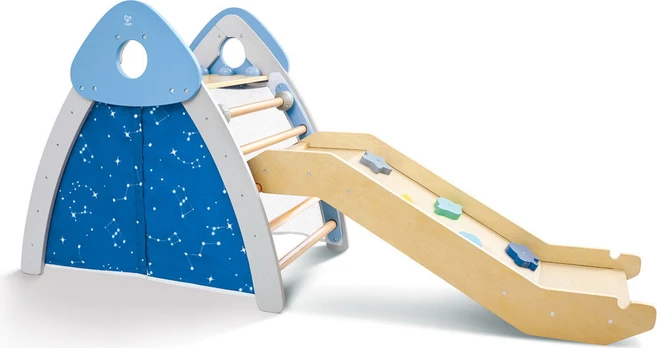 Hape - 4-In-1 Climb & Slide Gym Set (87-1222)