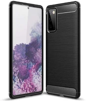 Oem CARBON Case for SAMSUNG Galaxy S20 FE / S20 FE 5G juodas kaina