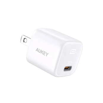 Telefono įkroviklis Aukey PA-B1, 1 x USB Type C, balta