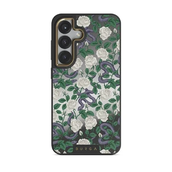 Coriolanus Snow - Samsung Galaxy S25 Case, Elite Mirror Dark (Magnetic) / Gold