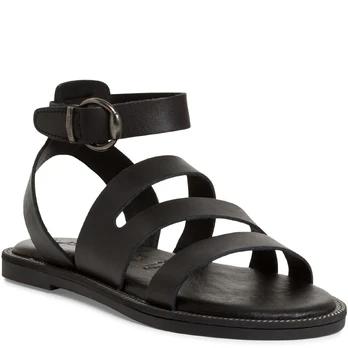 Basutės moterims, Juoda, Sandals
