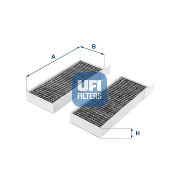 Filtras, salono oras UFI 54.254.00