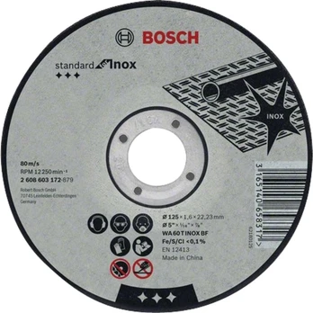 Bosch Univers. pjovimo diskas 125x22,2x1,6 mm MultiCon.