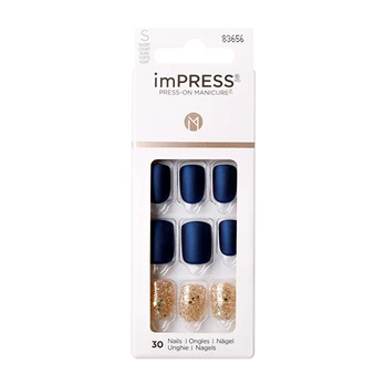 KISS Self-adhesive nails imPRESS Wannabe Star 30 pcs Moterims