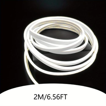 Baltas Neoninis LED Juostinis Šviestuvas (1–5 m), 2M / 6,56 FT