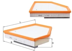 Oro filtras KNECHT LX 3424 kaina