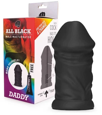 All Black All Juodas Daddy Masturbator