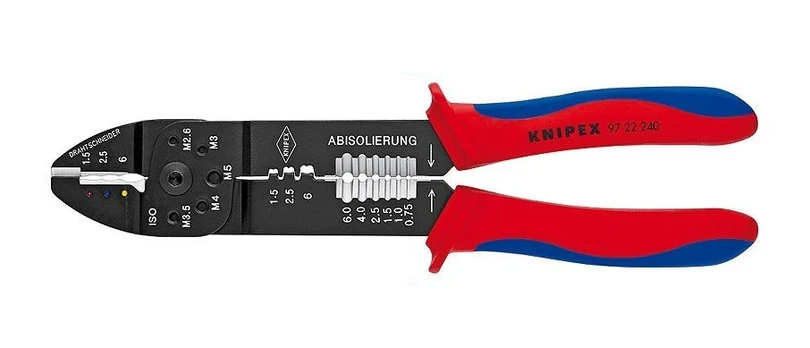 Antgalių presavimo replės KNIPEX 9722