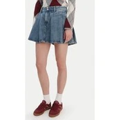Tommy Jeans Džinsinis sijonas DW0DW21992 Mėlyna Regular Fit