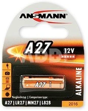 Elementai Ansmann, A27, 12 V, 1 vnt.