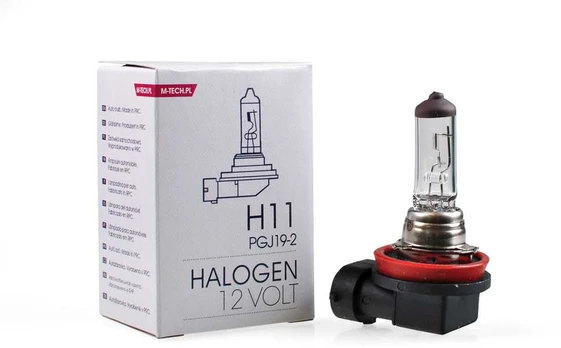 M-TECH Halogeninė lemputė H11 12V PGJ19-2
