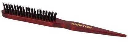 Show Tech Teasing – Narrow 3-Row Boar and Nylon Bristles, Precision Styling