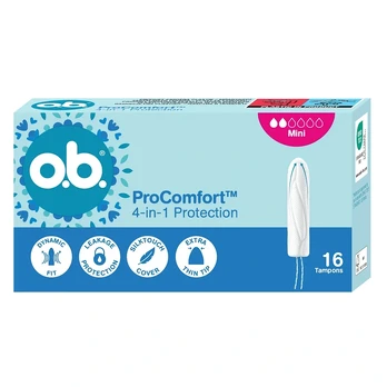 O.B._ProComfort tamponai „Mini“, 16 vnt.