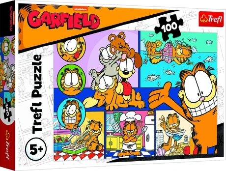 TREFL GARFIELD Dėlionė, 100 det.
