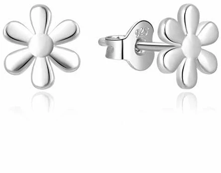 Moiss Delicate sidabrinis auskarai Gėlės E0002424