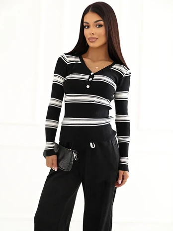 Italy Moda Sweter-IR-SW-57905.92-juoda