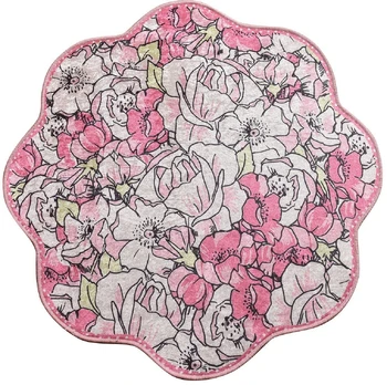 Foutastic Vonios kilimėlis Rosa Shape (100 cm) - Rožinė