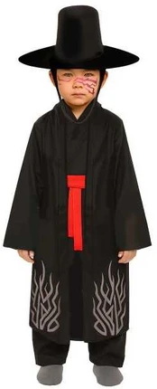 Fiesta Kpop sort dæmon kostume