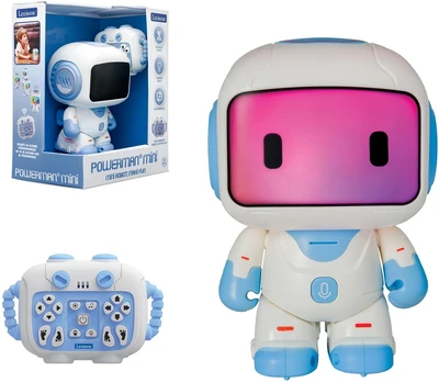 Lexibook - POWERMAN®(R) Mini - Programmable Robot with Music, Dance, Lights & Voice Recording (ROB13)